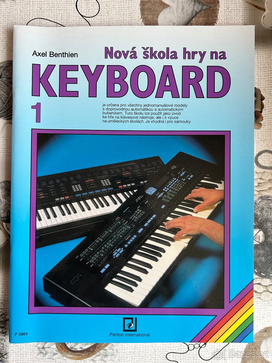 Učebnice pro hraní na klávesy