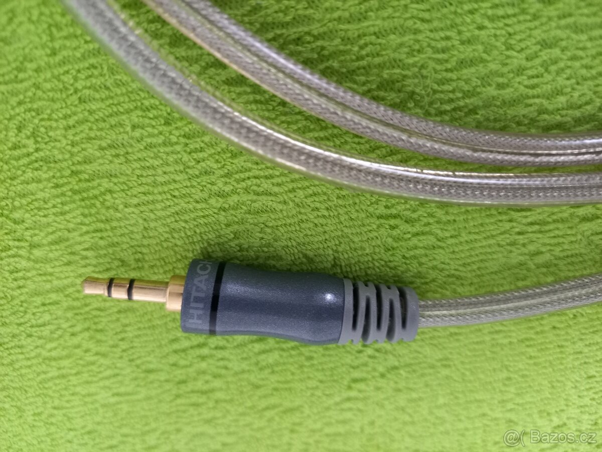 Kabel Hitachi jack 3,5/ jack 3,5 - délka 1,65m