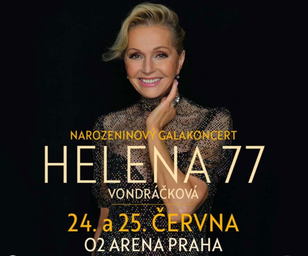 Galakoncert Helena Vondráčková 77, 24.6. v O2 aréně