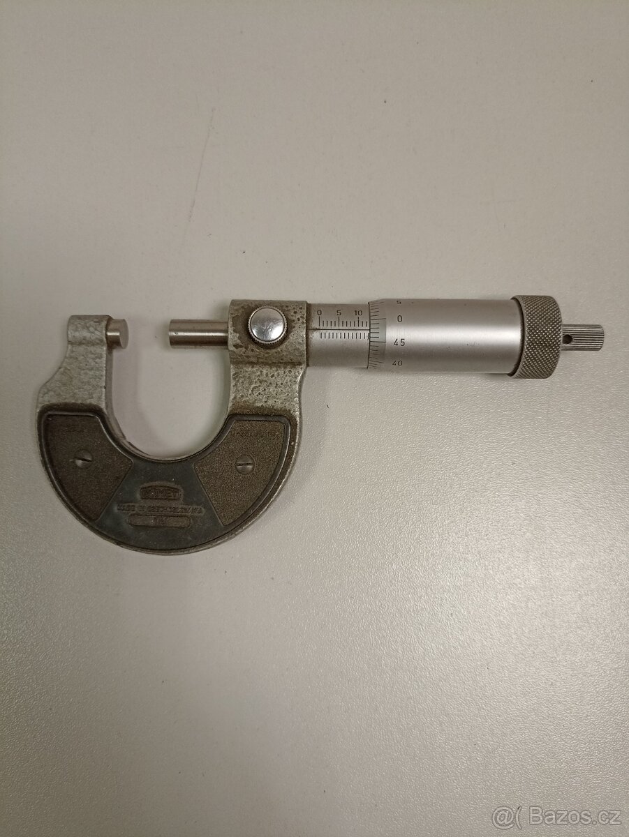 Mikrometry do 25 a do 50