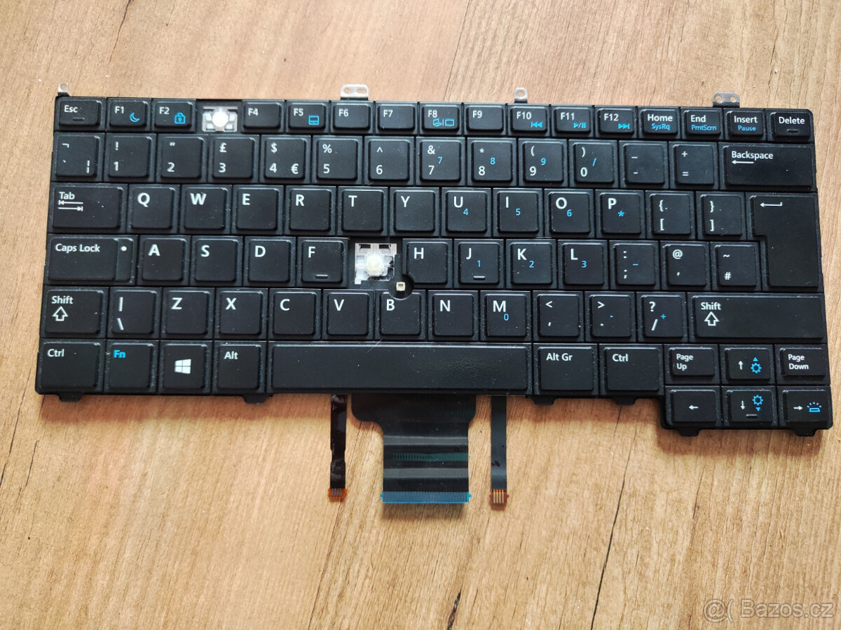 Klávesnice Dell Latitude E7240 E7440 UK na nd