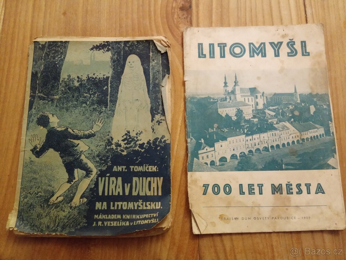 Kniha, brožura Litomyšl