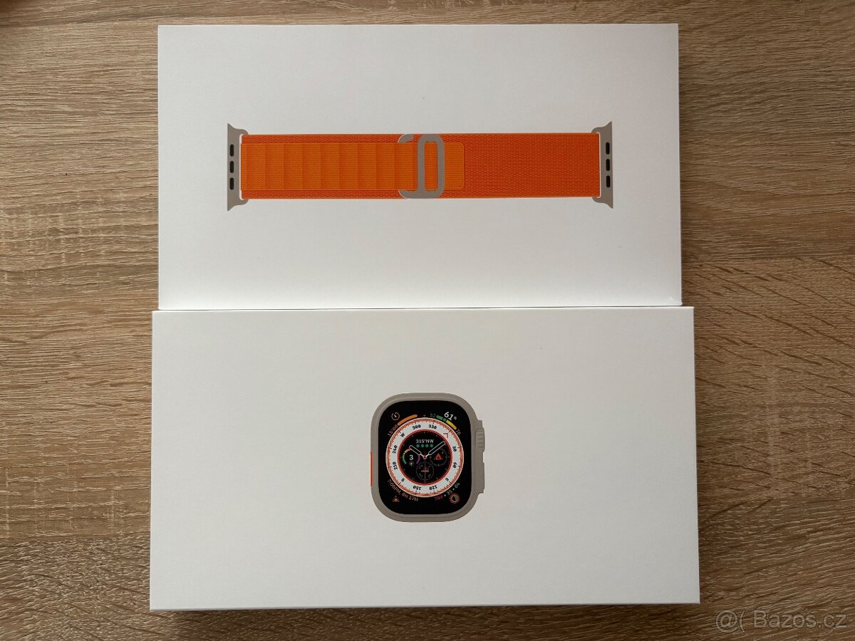 Apple iWatch ULTRA, kompletní balení, TOP stav