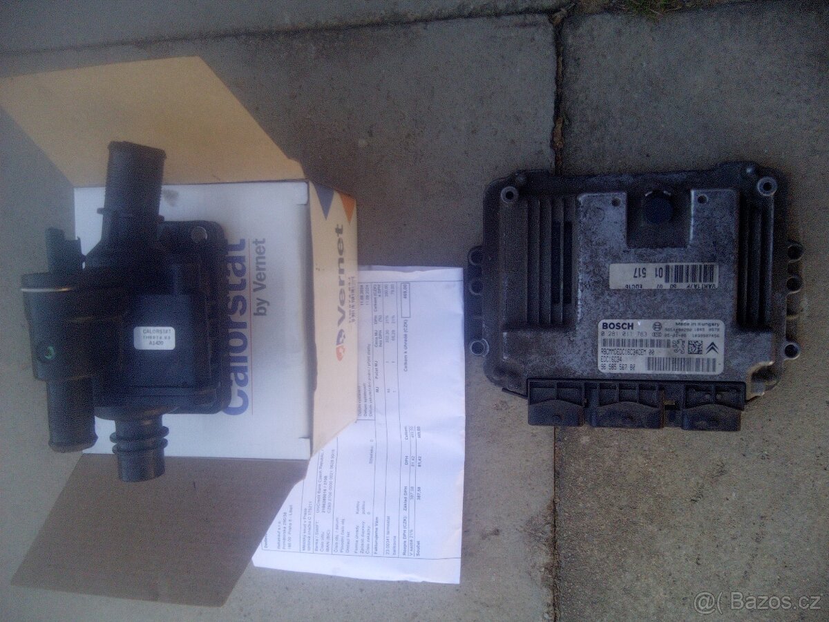 Řidici jednotka, termostat Peugeot 206 1.4 HDI