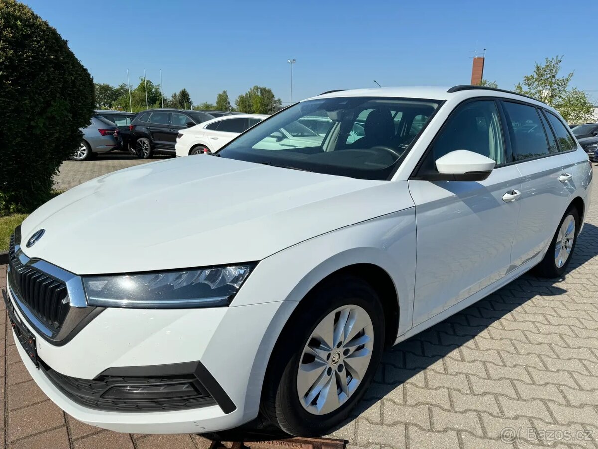 Škoda Octavia 2021 TDI 110kw DSG/LED/virtual/senzory/columbu