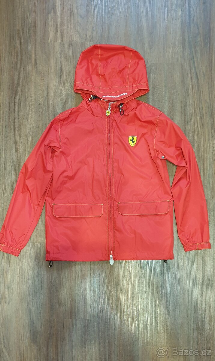 Nepromokavá bunda Ferrari vel. 9-10 let