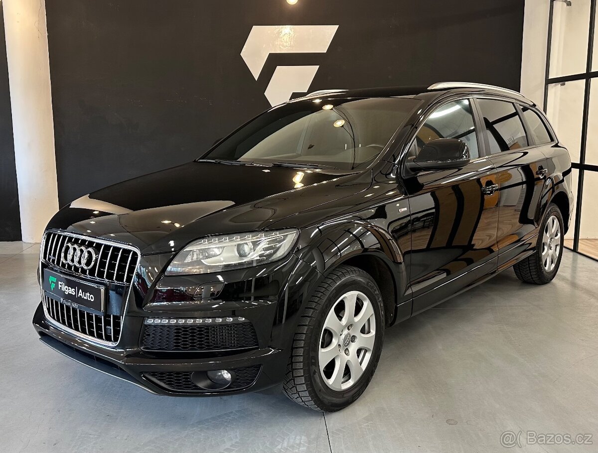 AUDI Q7 3.0TDI 180KW SLINE QUATTRO 2014 TAŽNÉ 110TKM