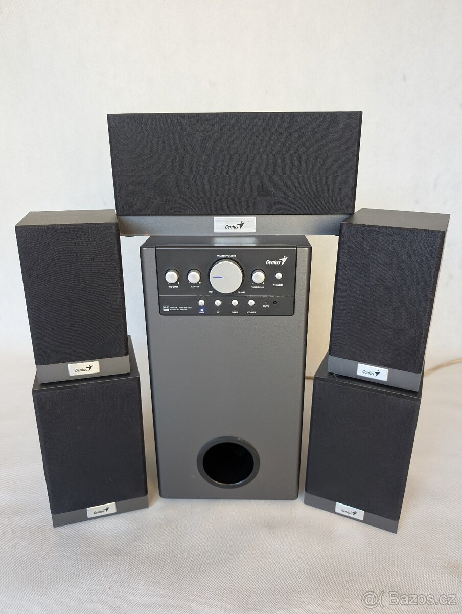 Reprosoustava Genius SW-HF5.1 5005 - šedá