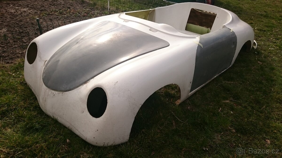 Karoserie a rám Porsche 356B