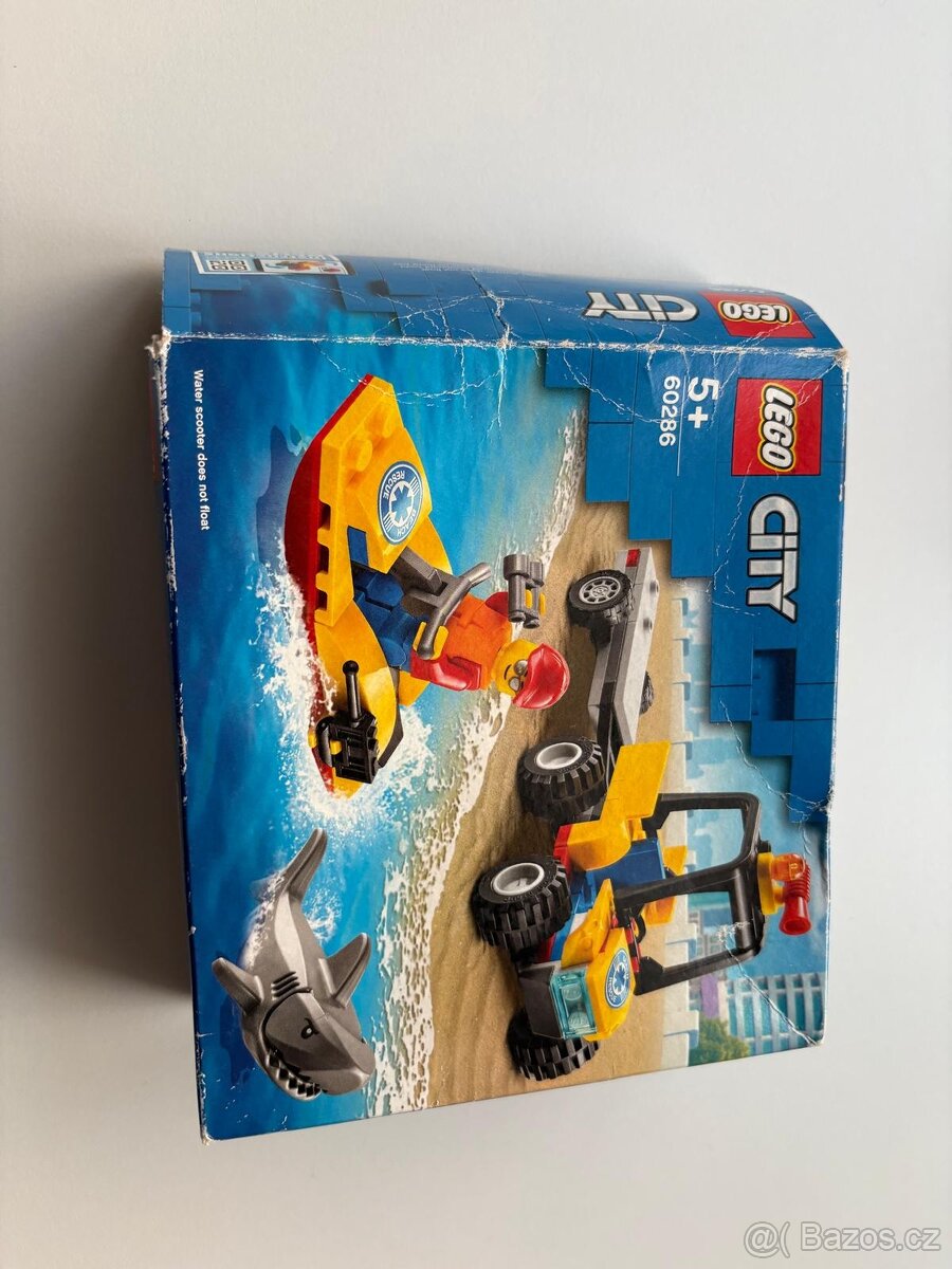 Lego city 60286 záchranná plážová ctyrkolka
