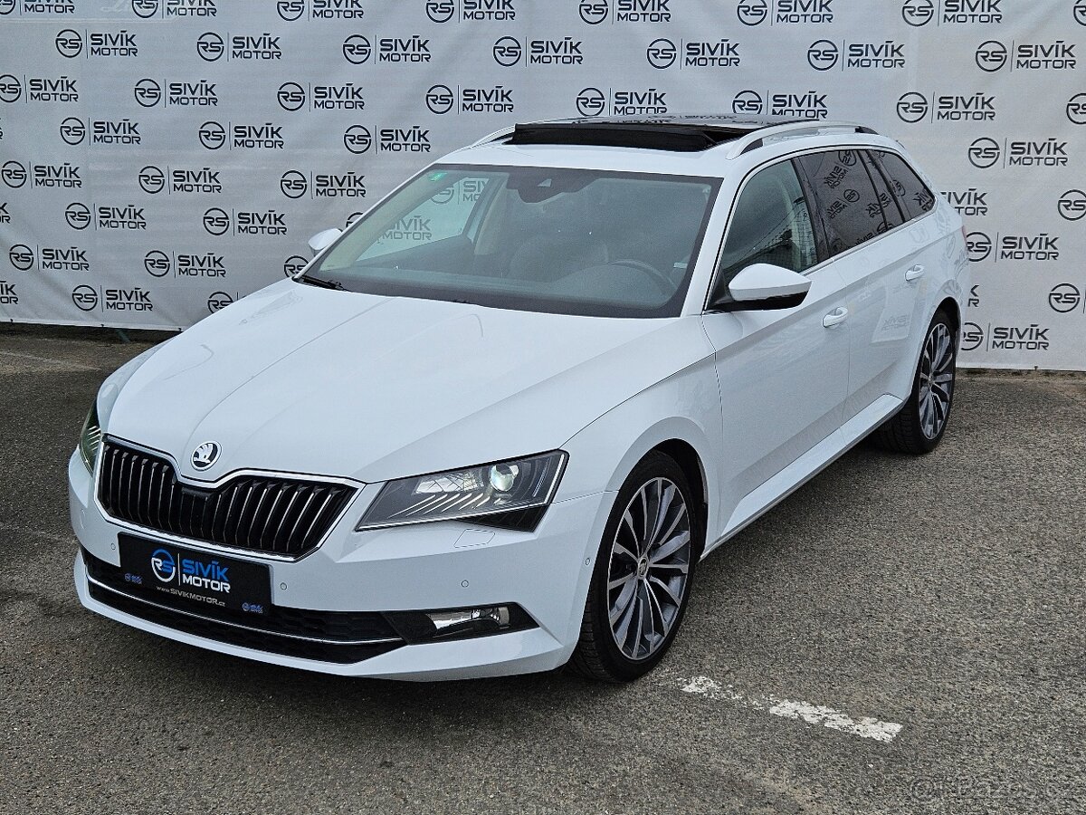 Škoda Superb III L&K 2.0 TDI 140kw DSG 4x4 KEYLESS PANO 2018