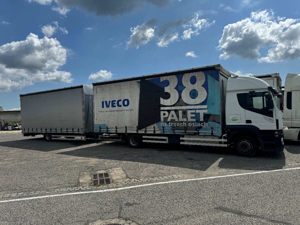 TANDEMOVÁ SOUPRAVA IVECO STRALIS 360 18 TUN R.V. 2017