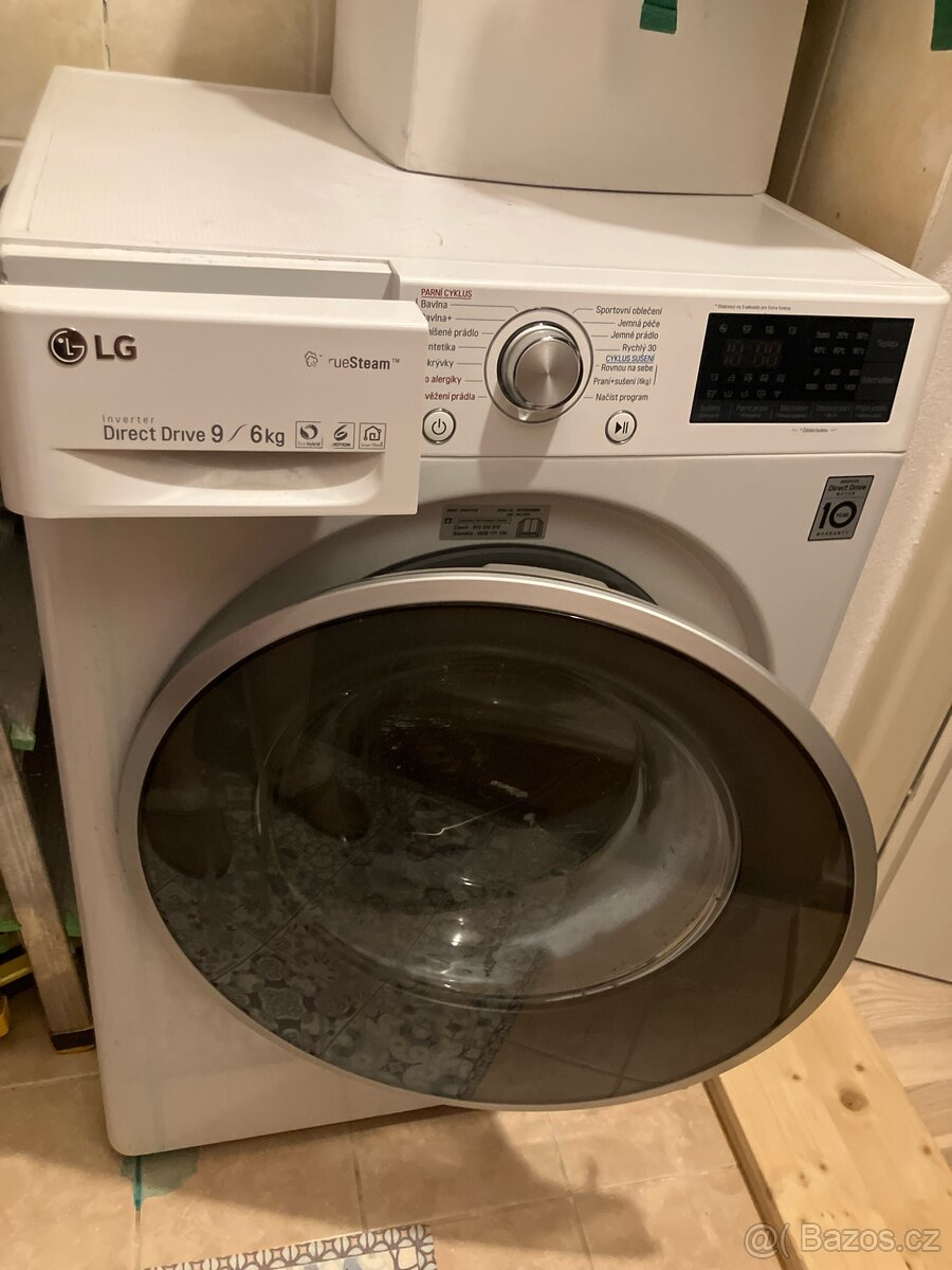 Pračka se sušičkou LG true steam lg f94j7fh1w