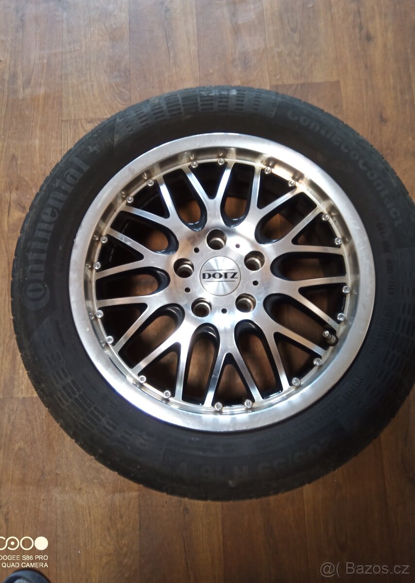 Prodám letní kola R 16+ šrouby i bezpečnostní,Opel Zafira-B