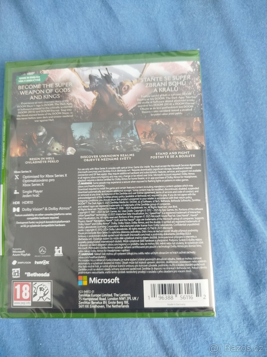 Doom The Dark Ages xsx
