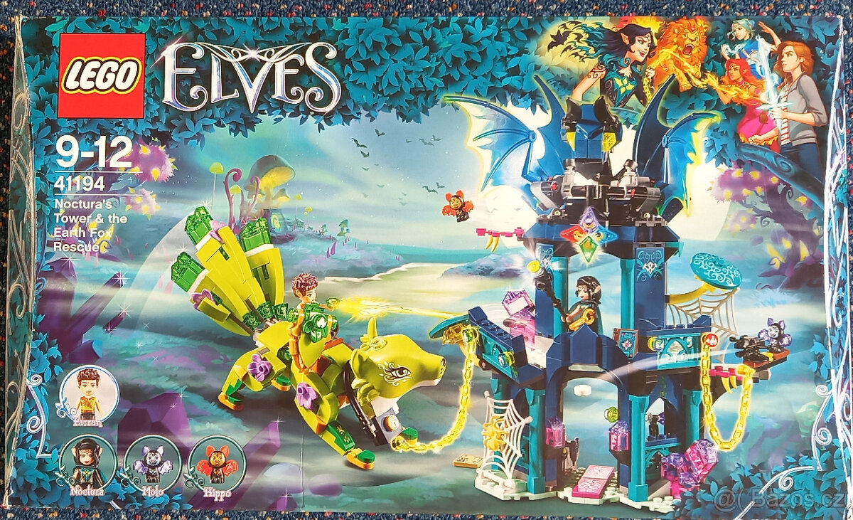 Lego Elves 41194: Noctura's Tower&Earth Fox Rescue