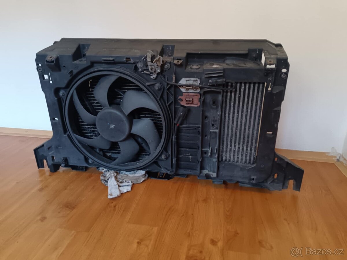 Chladičová stěna komplet Citroën C5 2.2 hdi 98 kW rv 2004