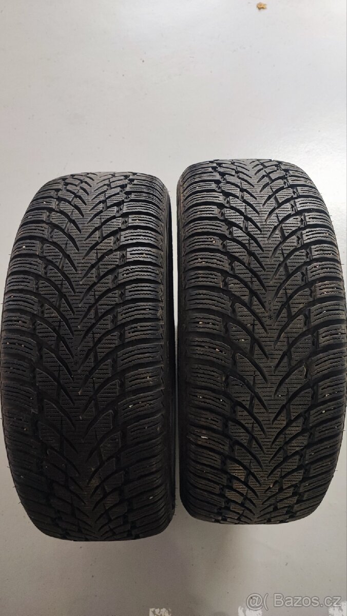 2ks Zimní 235/50/19 Nokian WR SUV4, DOT 0222, 8.5mm
