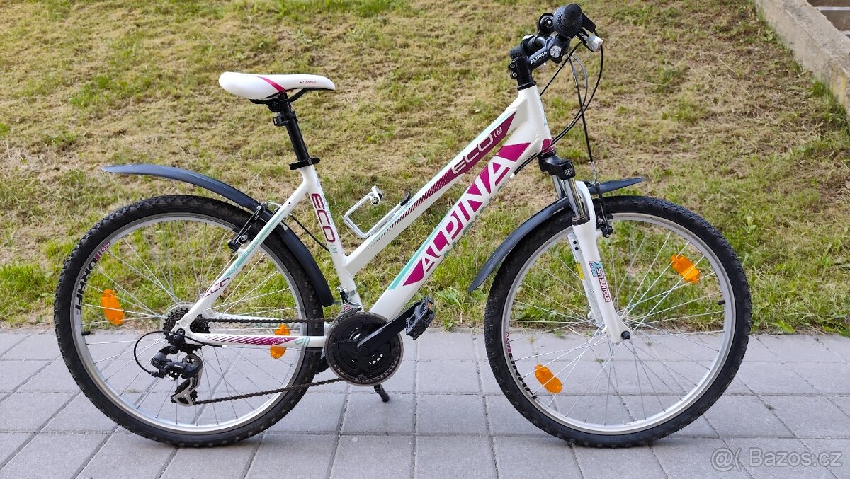Dívčí/dámské kolo Alpina Eco LM tiffany-violet 26“