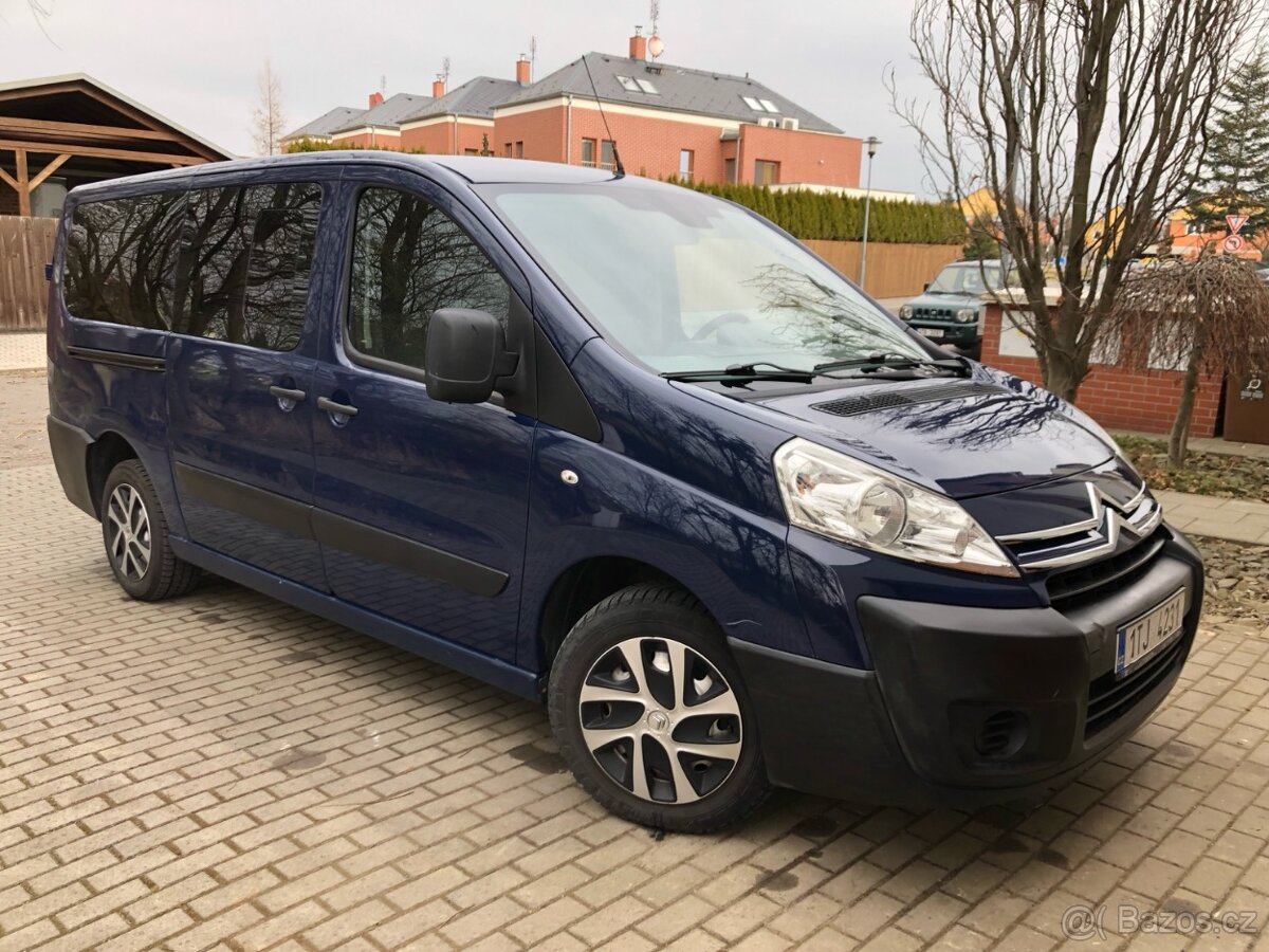 Citroën Jumpy 2.0 HDi 94 kW 9 míst, r. 2011, tažné, servisov
