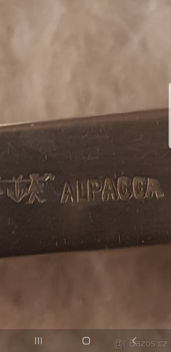 Prodám naběračku + 5 lžiček zn.Alpacce