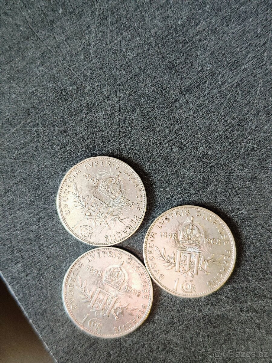 Mince 1 korony FJI