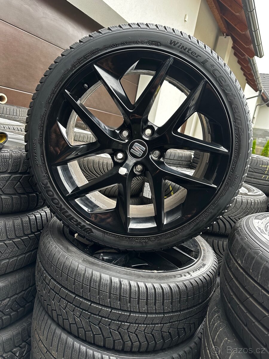 Alu kola 5x112 r18 s pneu (frs)