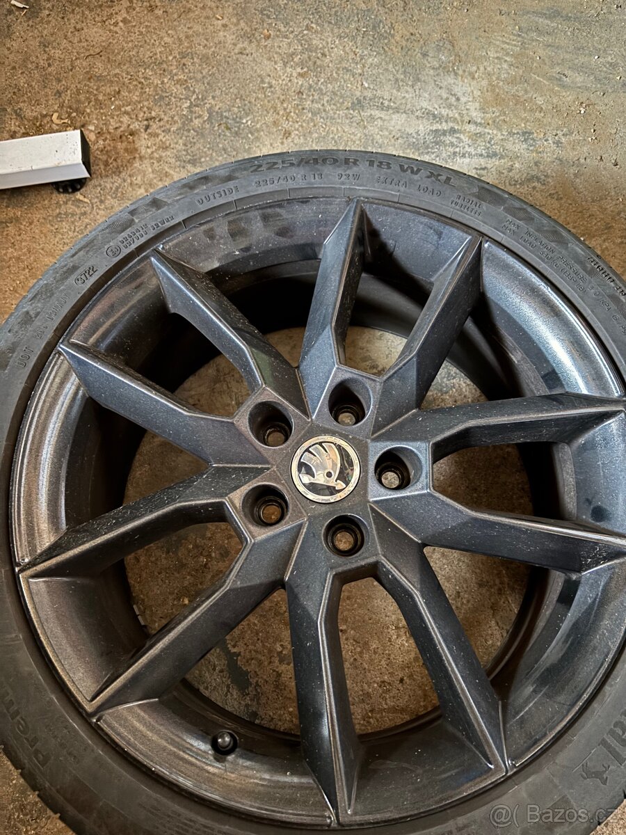 Alu kola Škoda Gemini 225/40 R18
