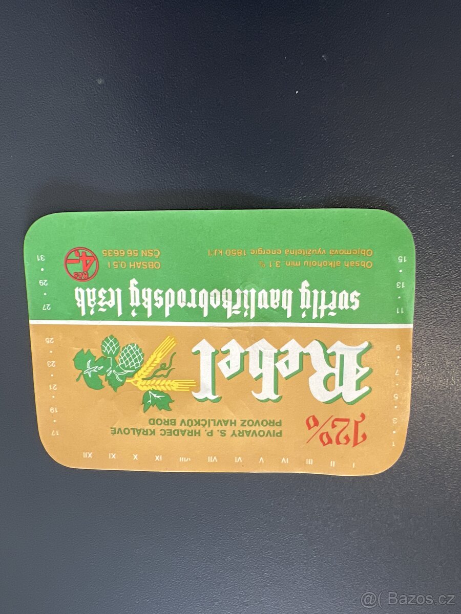 Pivni etiketa Rebel 12%