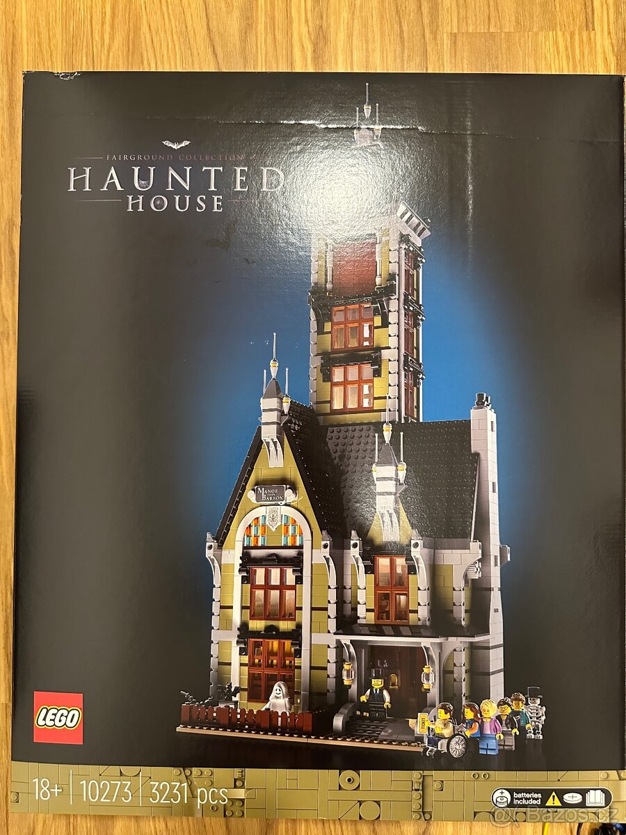 Lego strašidelný dům na pouti