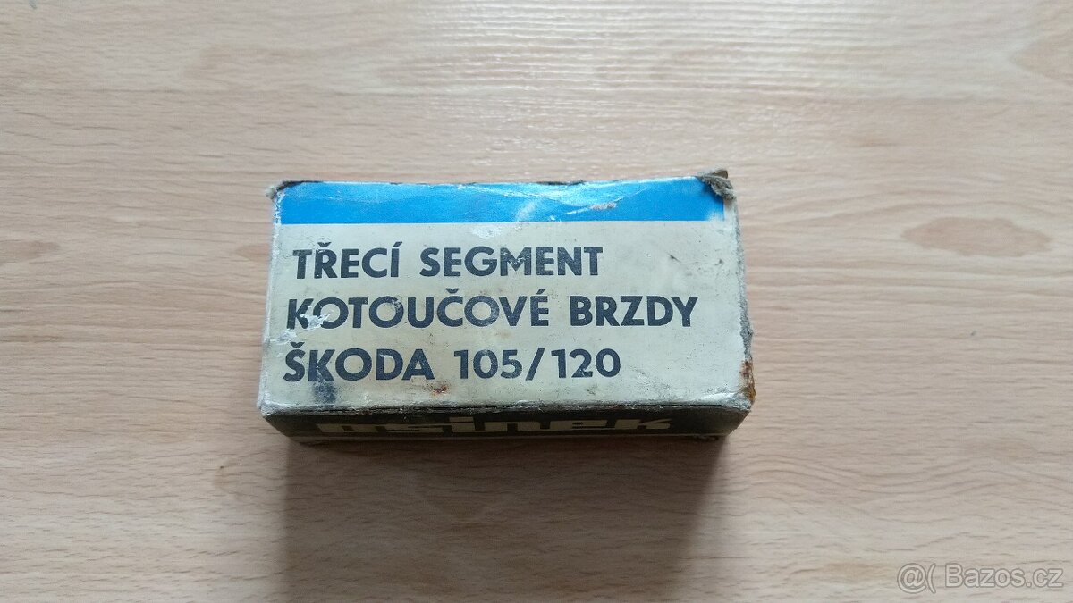 Nové brzdové destičky Škoda 105 120