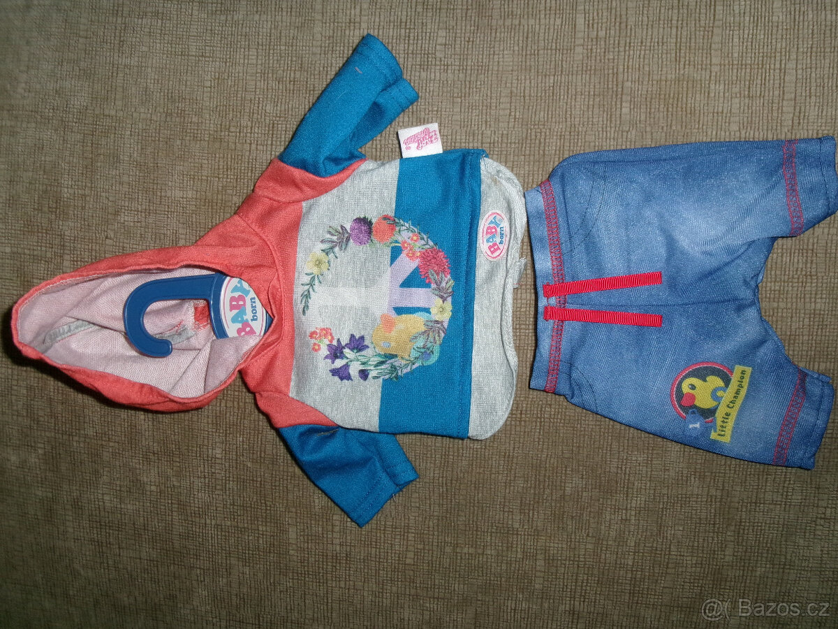 Orig.soupravička na panenku BABY BORN