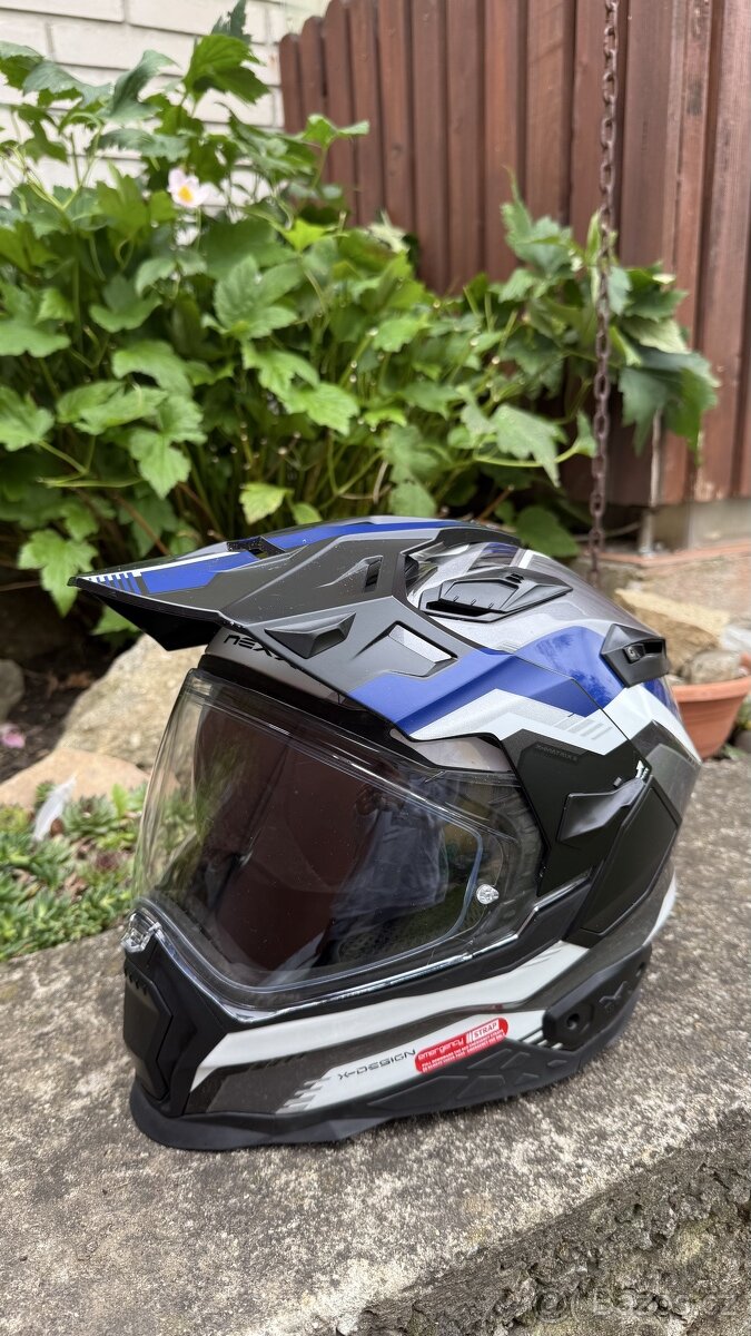 Nexx xwed 2 columbus blue/grey- XL