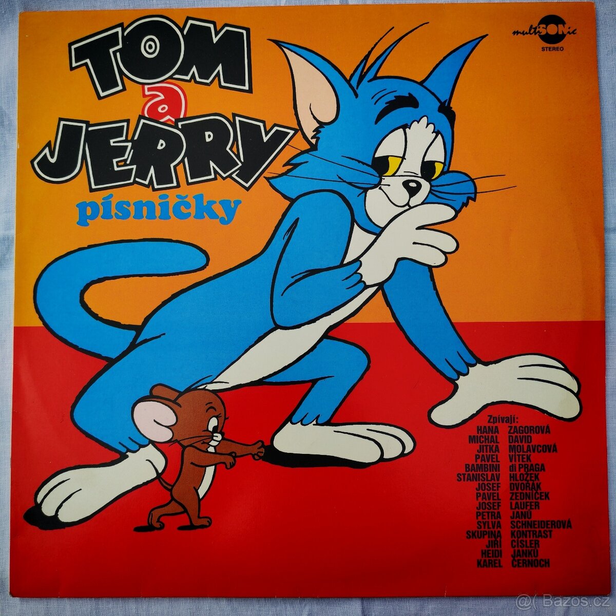 Tom a Jerry písničky - LP deska pro děti