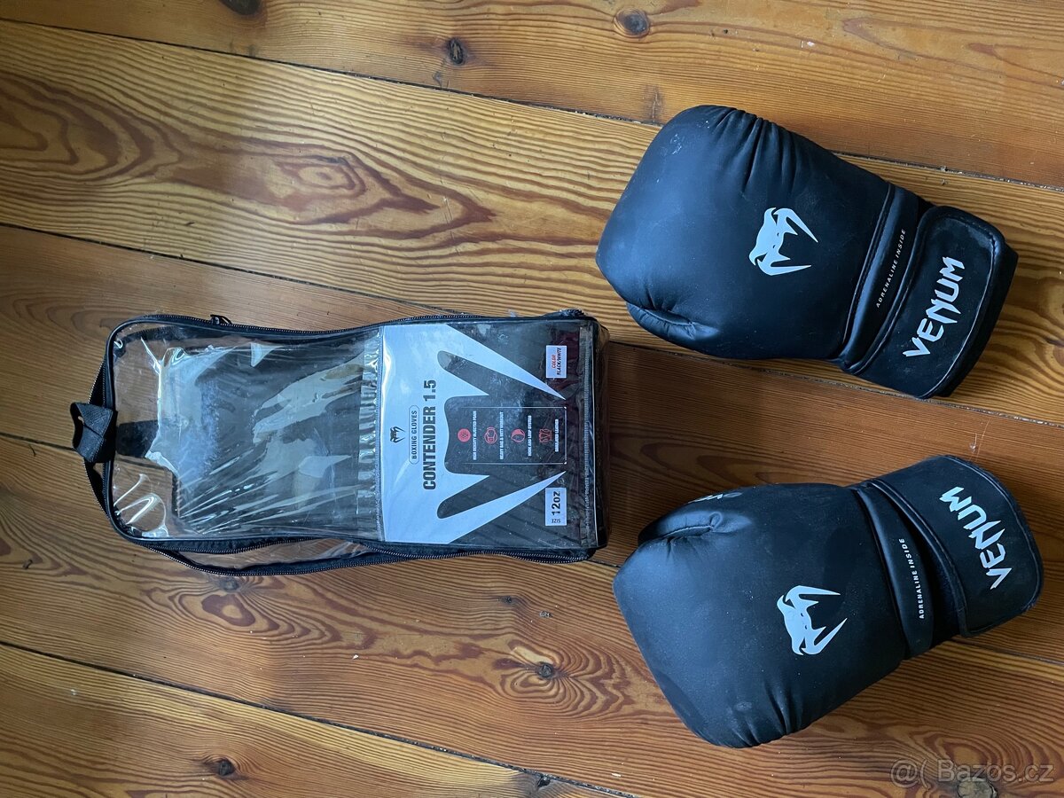 RUKAVICE 12oz + HOLENÍ CHRÁNIČE