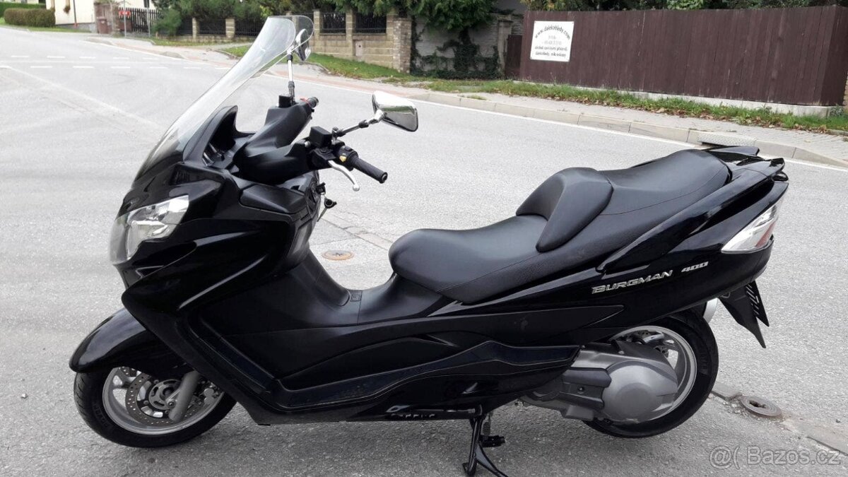 Suzuki Burgman 400 2007 - 2016, rozprodám po dílech