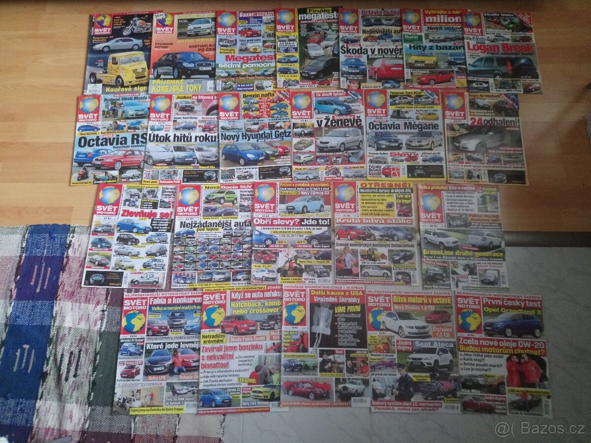 Časopisy Svět motorů - 5 Kč / číslo