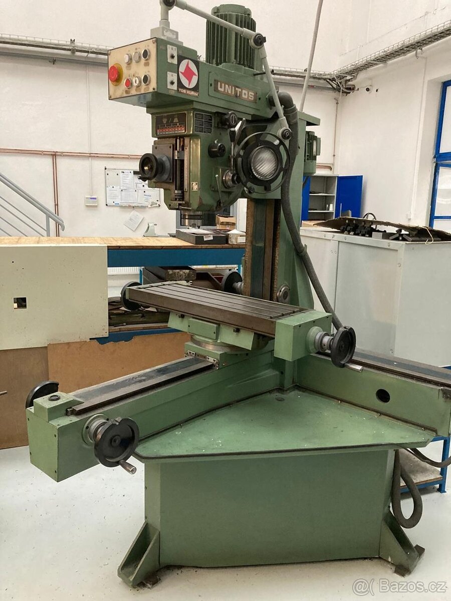 Nástrojářská frézka TOS UNITOS 2