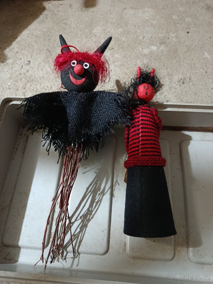 Prodej ručně vyráběných panenek čertíků