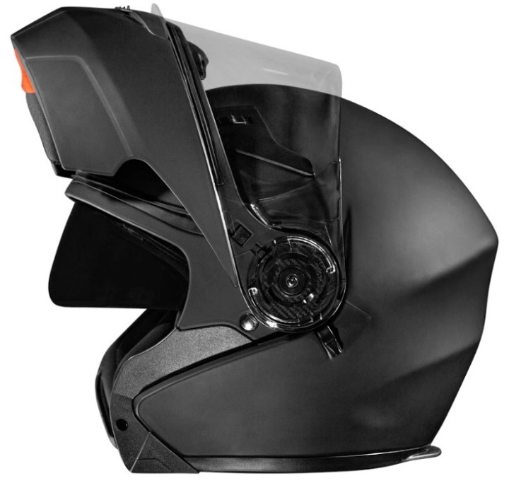 Vyklápěcí přilba Ozone černá matná M