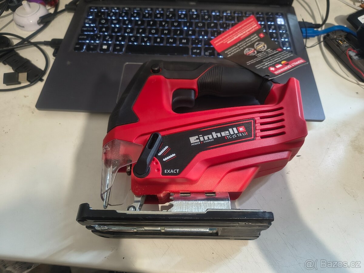 Einhell TC-JS 18 Li – poškozená