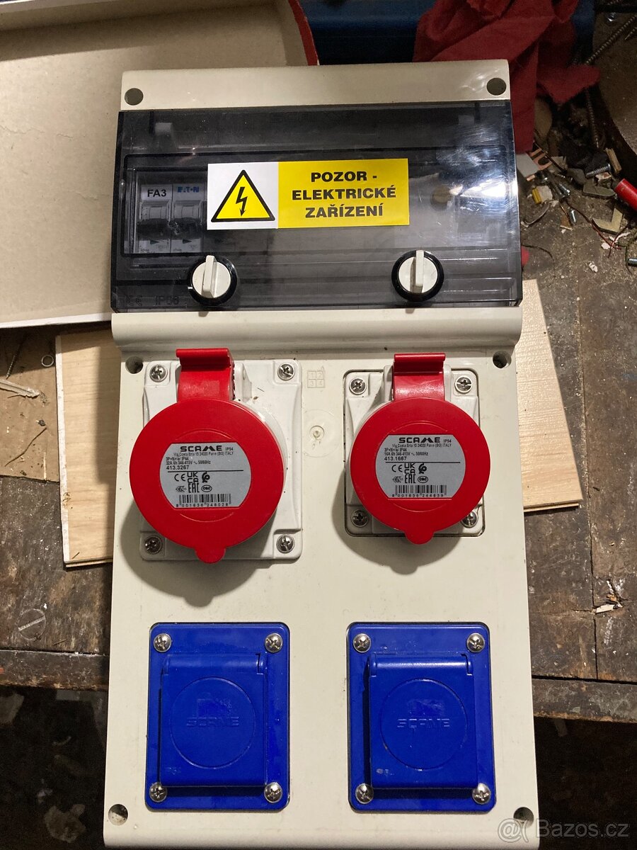 Použitý stavební rozvaděč TOP CENA