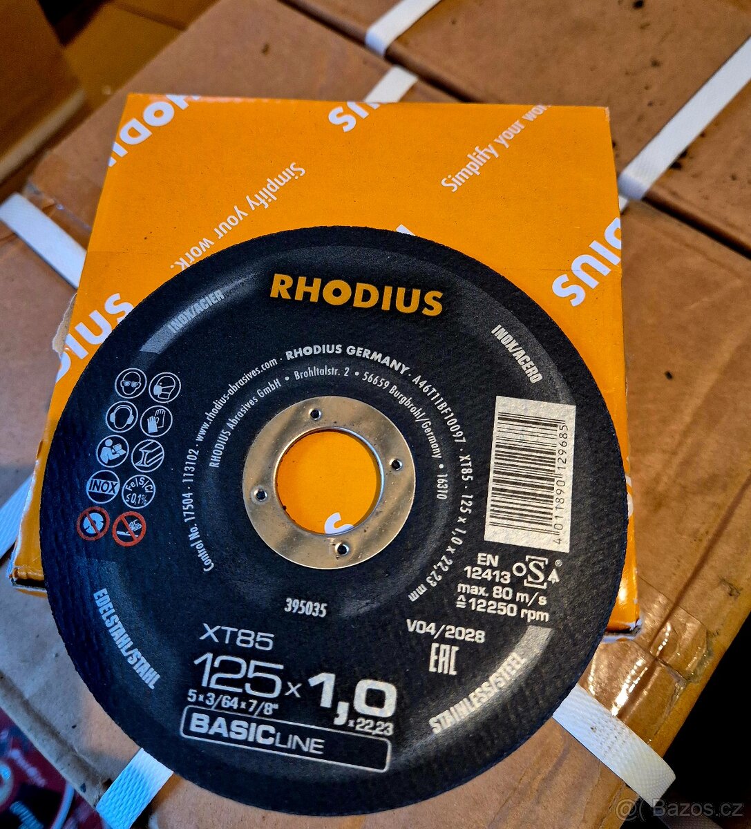 Řezné kotouče Rhodius