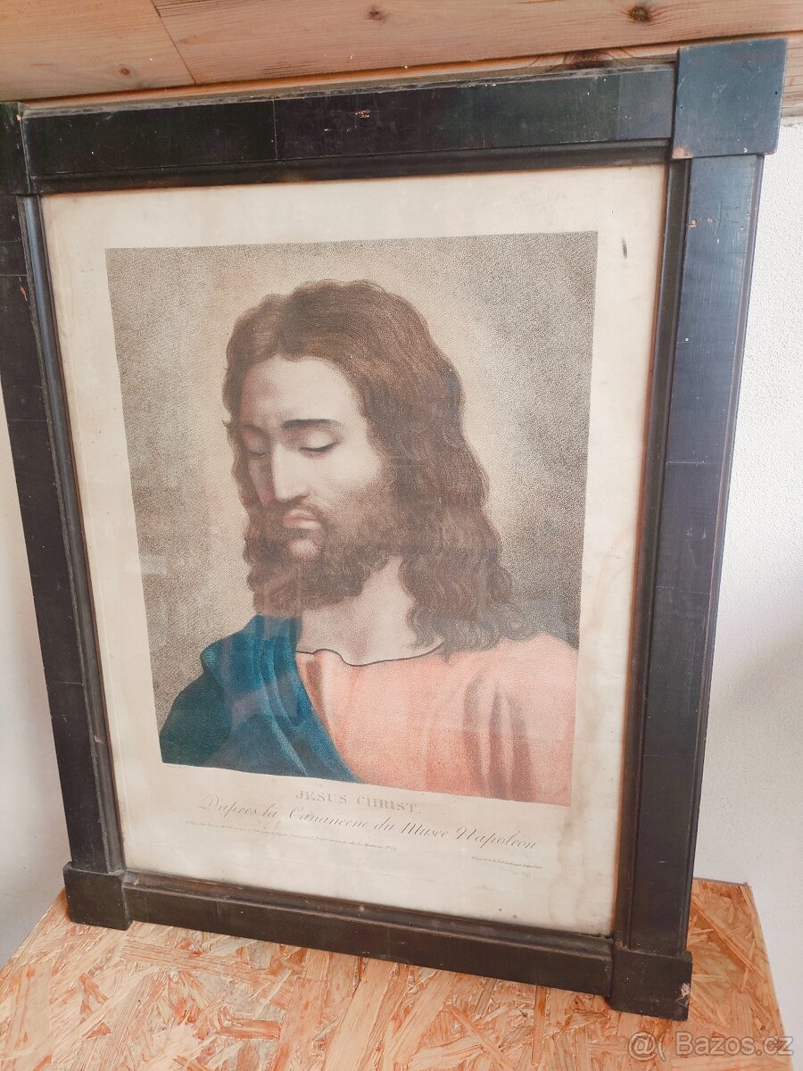 Autentický svatý obrázek - Ježíš