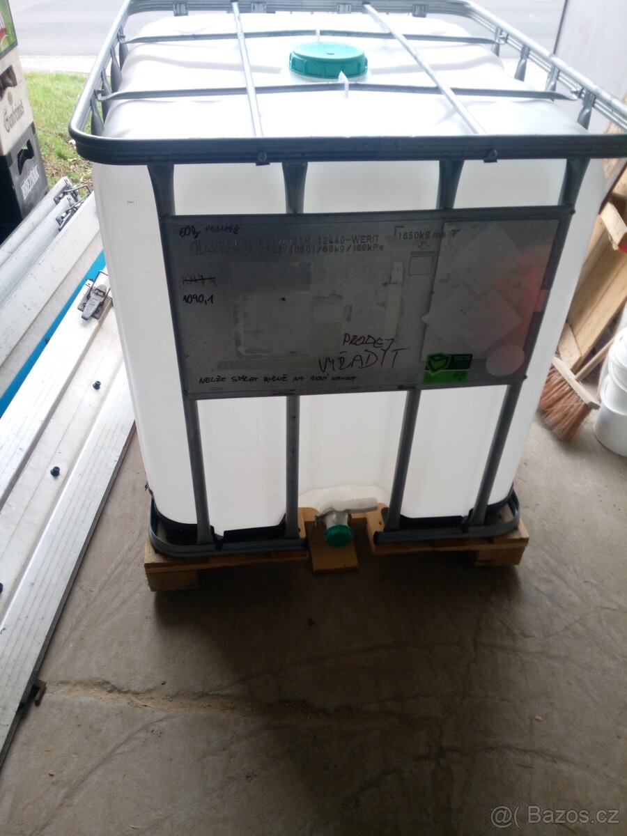 Ibc kontejner 1000 litrů