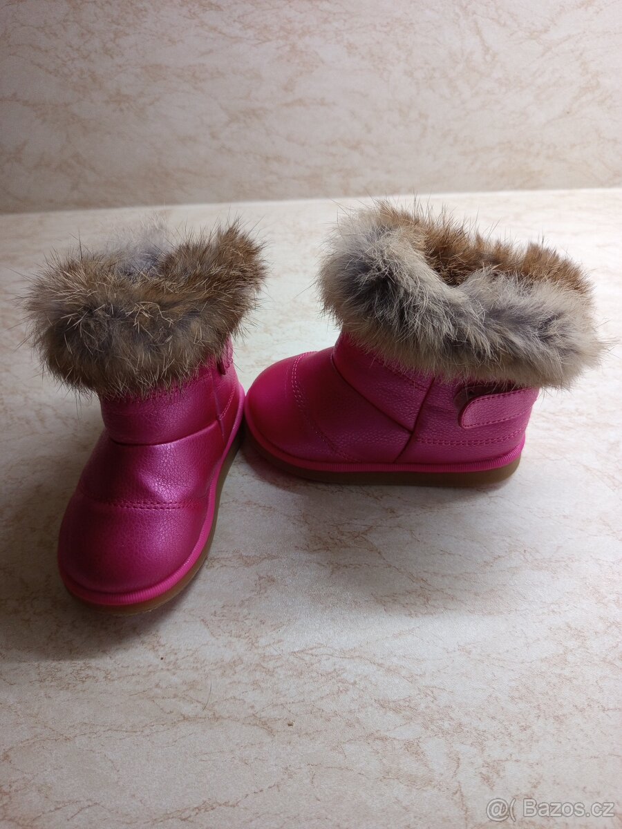 Dětské zimní boty velikost 22