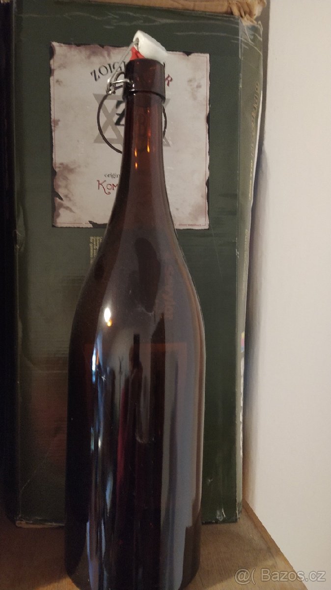 Láhev maxi a vojenská čutora