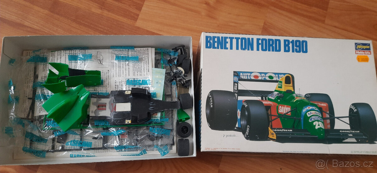 Benetton Ford B190 Hasegawa 1:24 rozbaleno