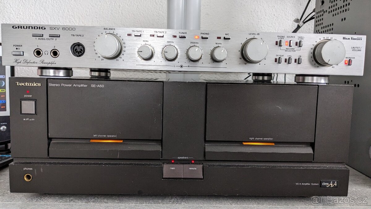 Grundig SXV6000 Technics SE-A50