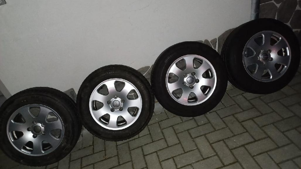 ALU KOLA ORIG.AUDI 7x15 ET39 5x112 57,1 195x65x15